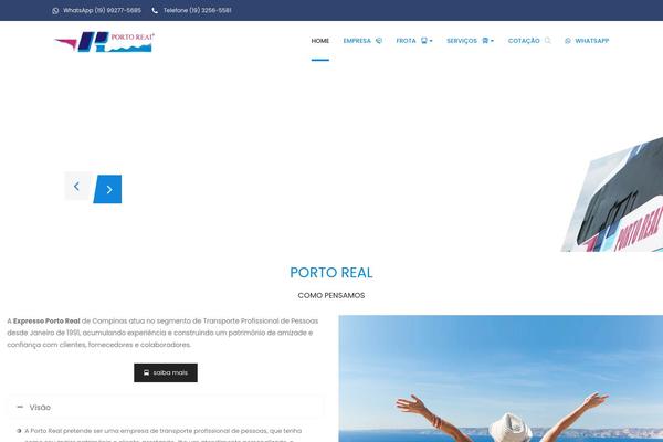 porto-real.com.br site used G5plus-mowasalat
