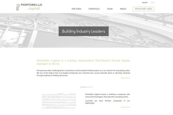 David & Goliath theme site design template sample