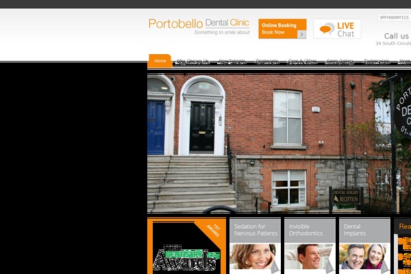 portobellodental.ie site used Portobello