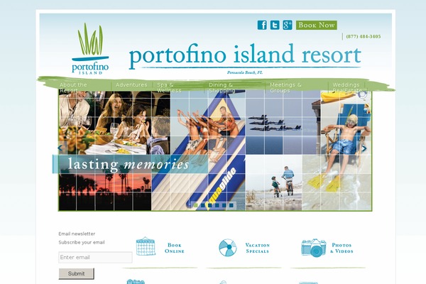 portofinoisland.com site used Trafficdeveloper