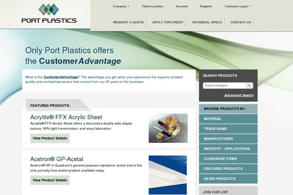 portplastics.com site used Portplastics