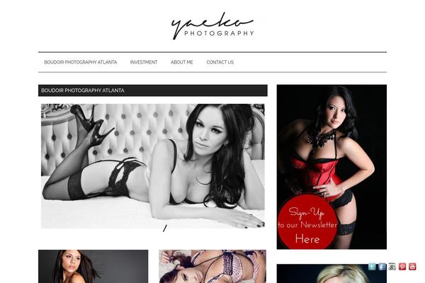 Magazine Pro theme site design template sample