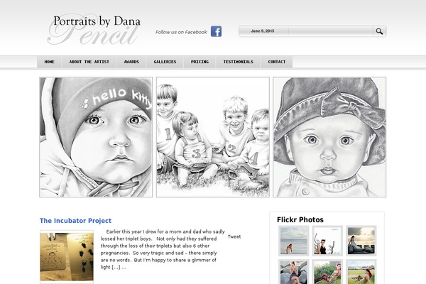 portraitsbydana.com site used Pixdesignsilver