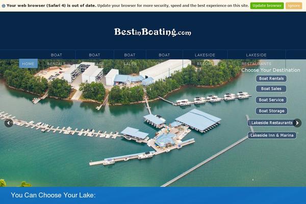 bestinboating theme websites examples