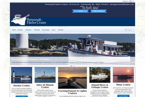 portsmouthharbor.com site used Voyage