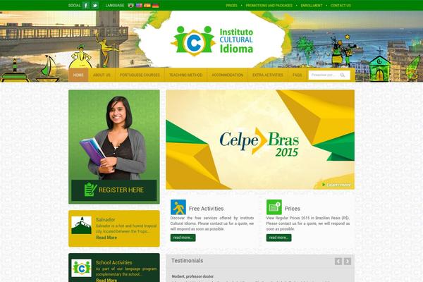 portugueseinbrazil.com site used Instituto