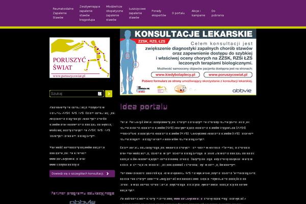 poruszycswiat.pl site used Poruszycswiat