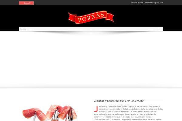 Avada theme site design template sample