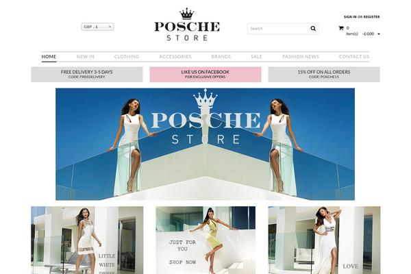 posche-store.com site used Wp_fashionzozza