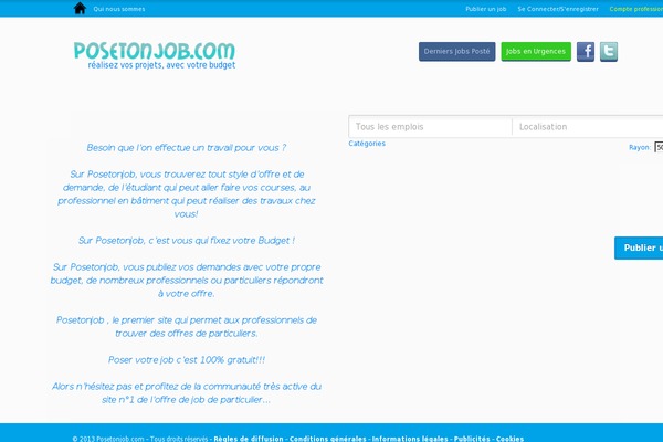 Jobroller theme site design template sample