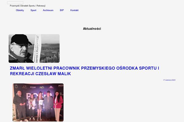 posir.pl site used Posir