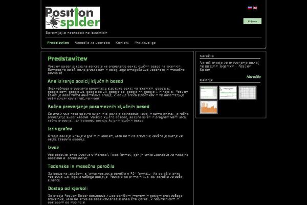 positionspider.net site used Pajek