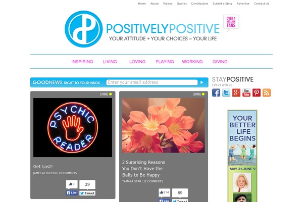 positivelypositive.com site used Pospos