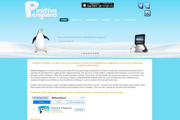 positivepenguins.com site used Positivepenguins
