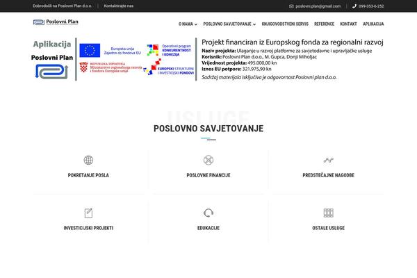 poslovni-plan.hr site used Tallinn