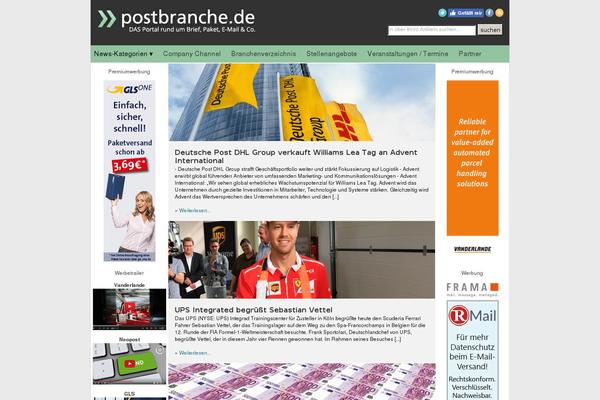 postbranche.de site used Postbranche2016