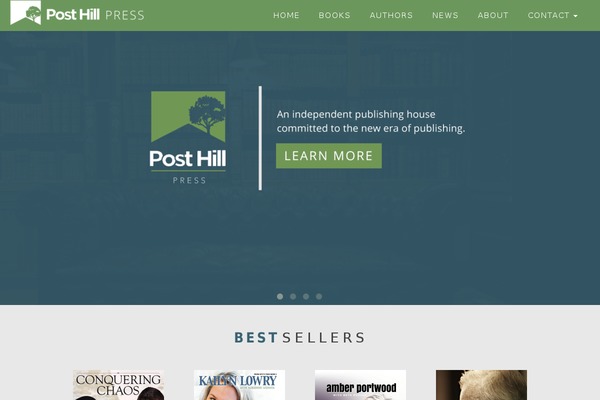 posthillpress.com site used Posthill-beta