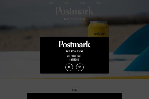 postmarkbrewing.com site used Postmark