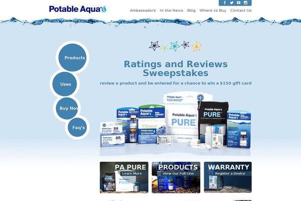 potableaqua.com site used Potable_aqua