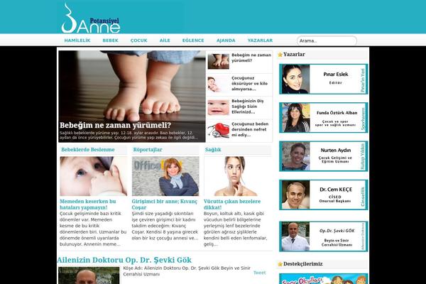 Gazpomag theme site design template sample