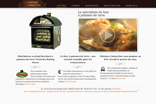 potatoes-connection.com site used Toutacom