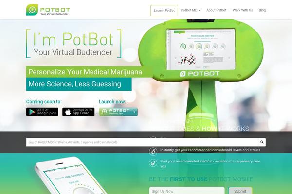 potbot.com site used Potbot