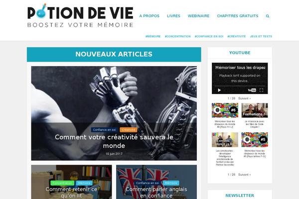 potiondevie.fr site used Voice