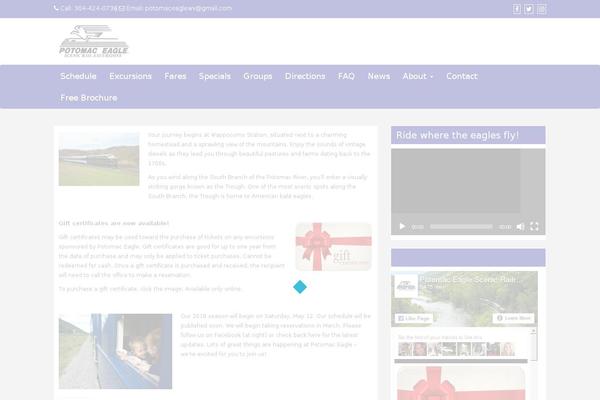 Canvas theme site design template sample