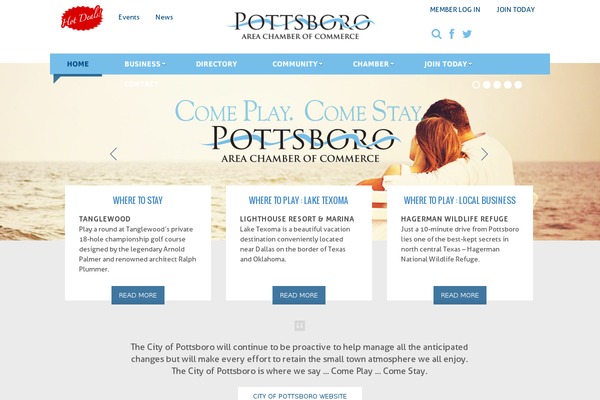 pottsborochamber.com site used Pottsboro