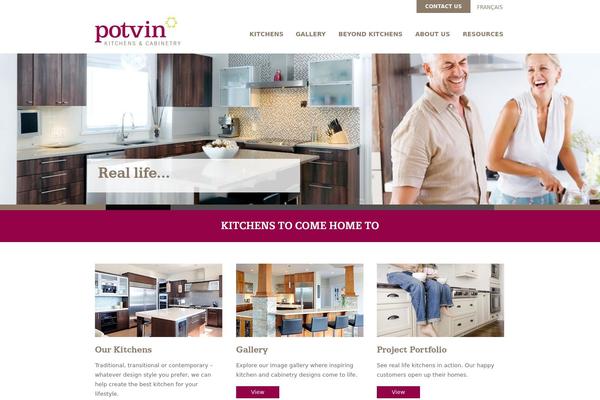 potvinkitchens.com site used Studiopaul