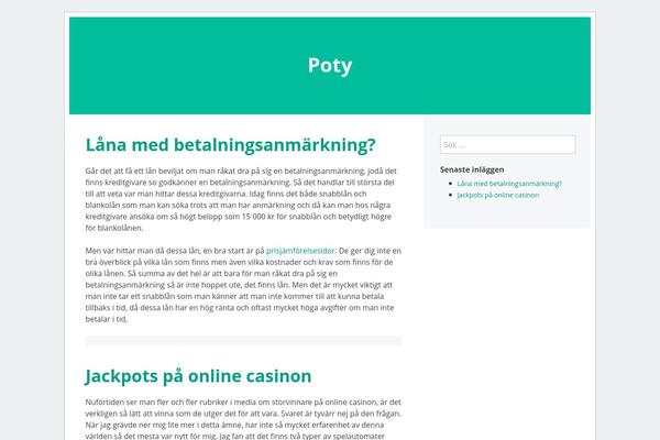 poty.se site used The-essayist