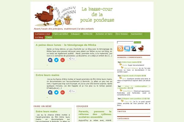 poule-pondeuse.fr site used Mimbo 2.2