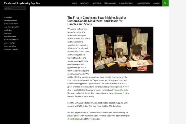 Twenty Fourteen theme site design template sample