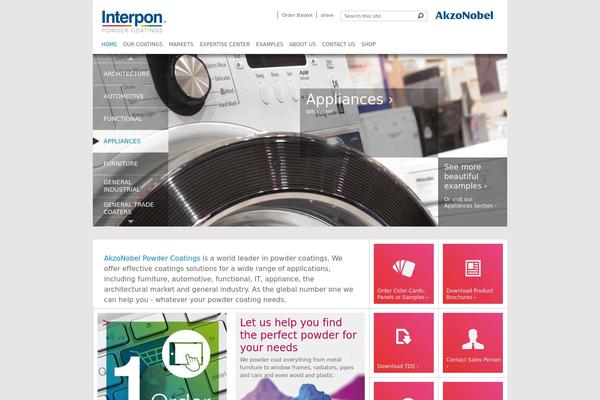 Interpon theme site design template sample