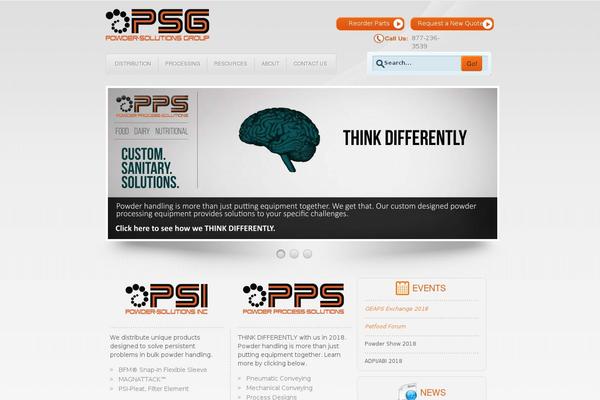 Psi theme site design template sample