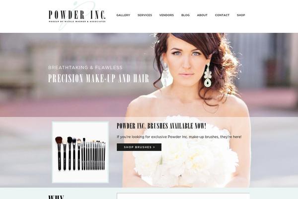 powderincbeauty.com site used Powder