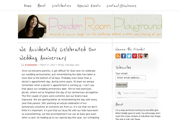 powderroomplayground.com site used Leap