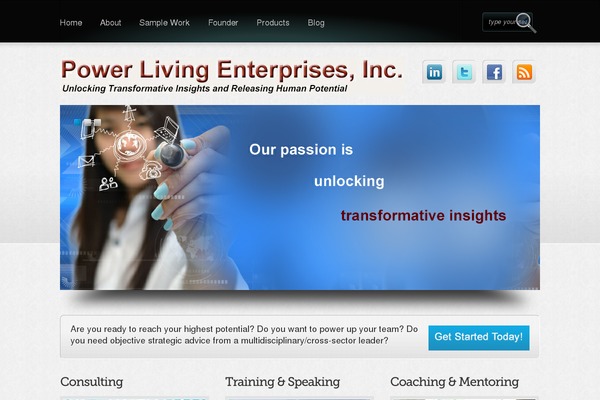 Boldy theme site design template sample