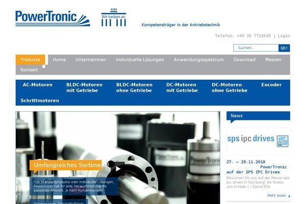 power-tronic.com site used Powertronic
