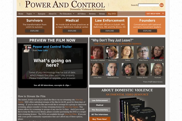 powerandcontrolfilm.com site used Pnc