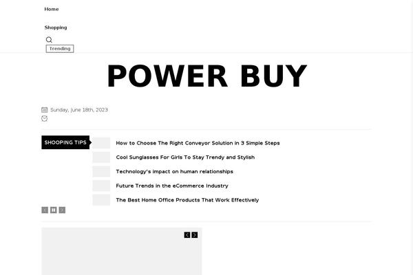 powerbuy.com.au site used Newz