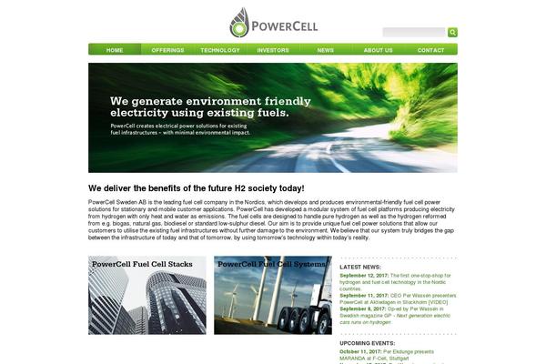 powercell.se site used Powercell