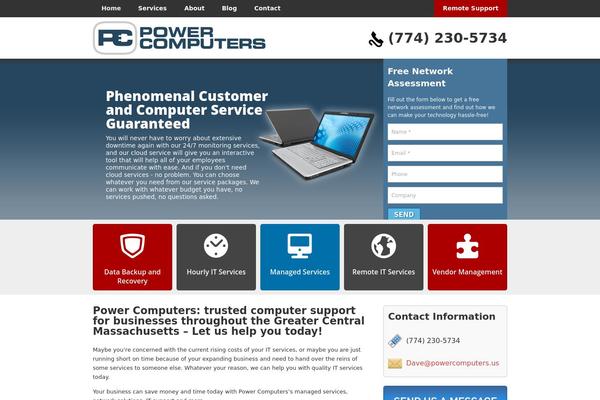 powercomputers.us site used Designf