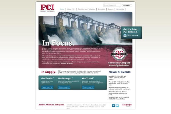powercosts.com site used Pci
