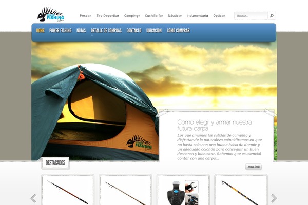 powerfishing.com.ar site used eStore