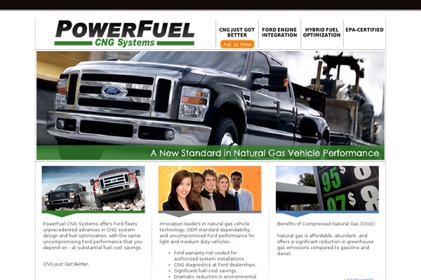powerfuelcng.com site used Powerfuel