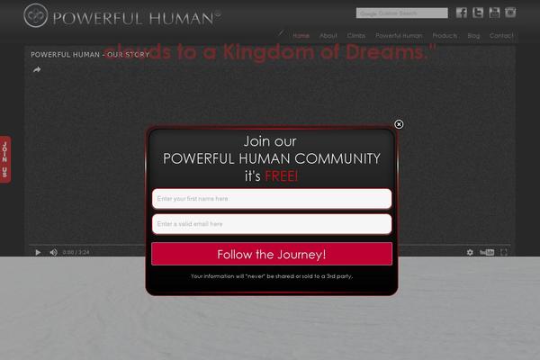 powerfulhuman.com site used Powerfulhuman