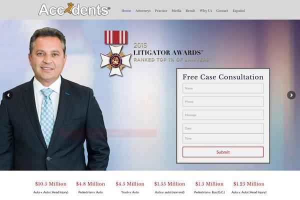 BeTheme Child theme site design template sample