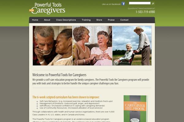 powerfultoolsforcaregivers.org site used Conference