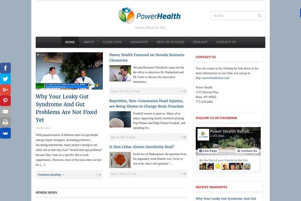 powerhealthtalk.com site used Tribune